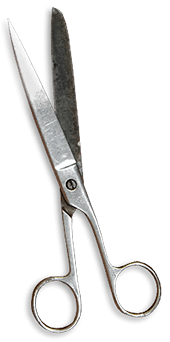 an old pair of Scissors